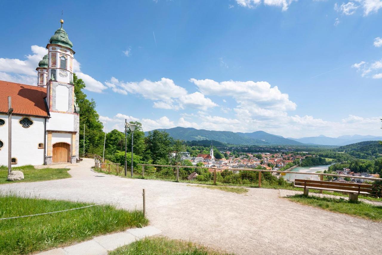 Ferienwohnung Wendelsteinblick Bad Tolz Bagian luar foto